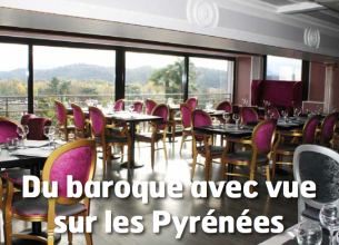 Du baroque avec vue sur les Pyrénées