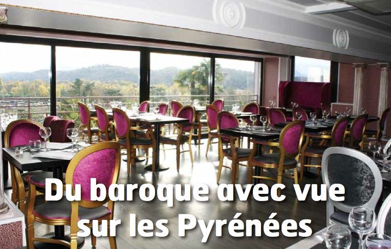 Du baroque avec vue sur les Pyrénées