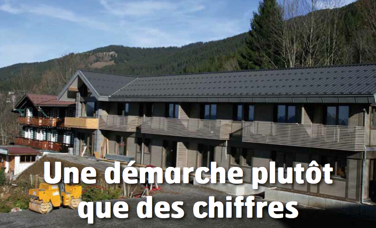 Une démarche plutôt que des chiffres