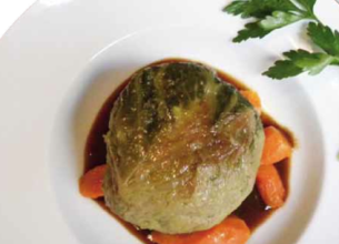 Chou farci – Une recette du chef Franck Dervin