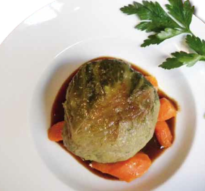 Chou farci – Une recette du chef Franck Dervin