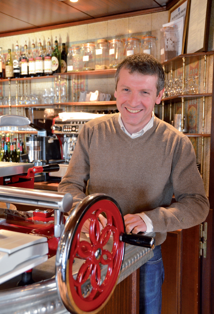 Café Brunet, à Annecy-le-Vieux (Haute-Savoie)
