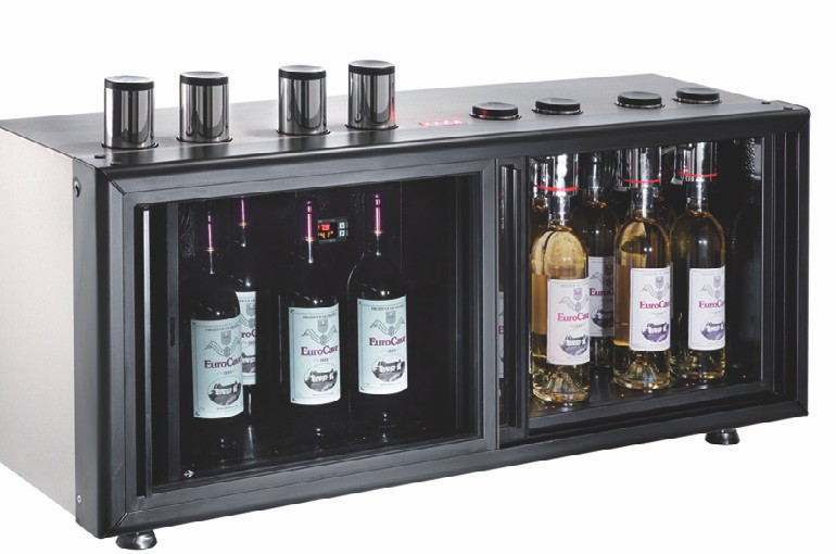 Sowine Pro, nouvelle approche de la cave à vins de service par EuroCave