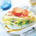 Mille-feuilles fraîcheur pommes vertes et Reblochon