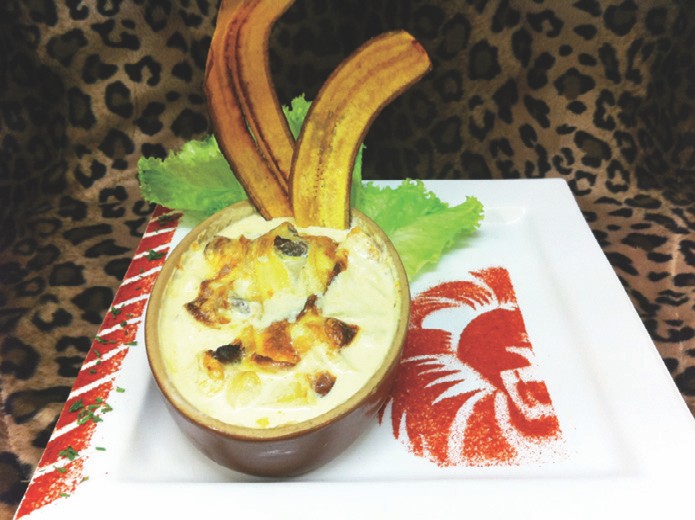 Tartiflette exotique de kangourou et patate douce