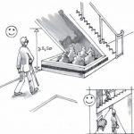 Les escaliers extérieurs