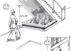 Les escaliers extérieurs