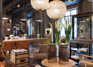 Un hôtel chic et design dans une ancienne usine textile