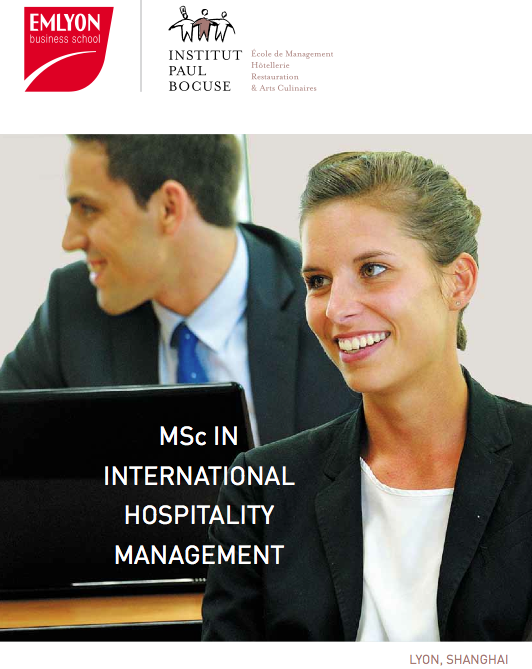 MSc in International Hospitality Management, nouveau programme par l’Institut Paul Bocuse et Emlyon Business School