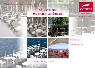 Lancement du nouveau catalogue Mobilier Exterieur Ecotel