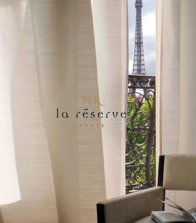 La Réserve, nouvel hôtel 5 étoiles au cœur de Paris