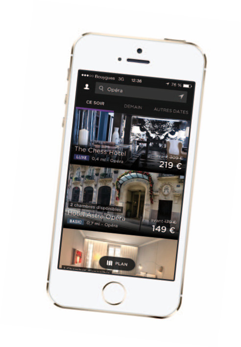 HotelTonight déploie ses prestations géolocalisées