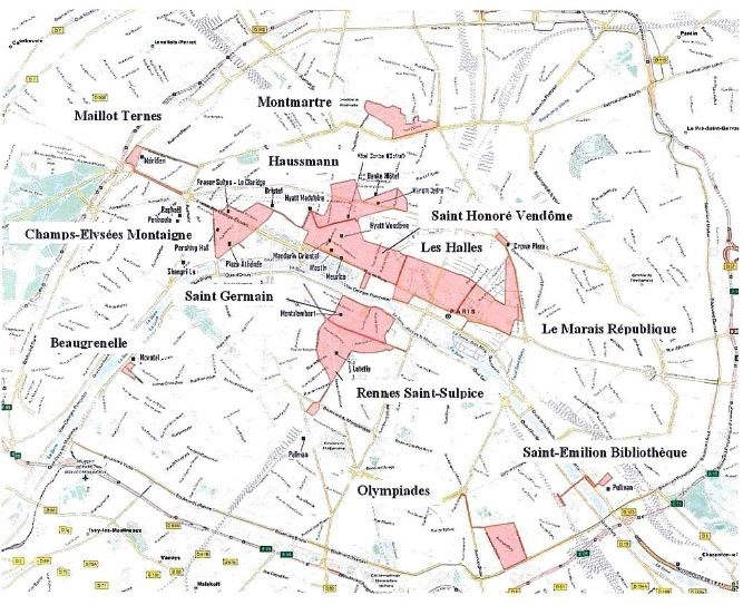 Les 12 zones touristiques internationales de Paris dévoilées