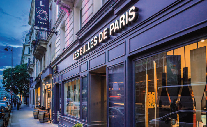 Un hôtel pétillant dans la Ville Lumière