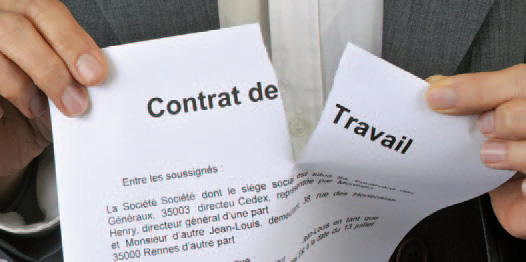 Rupture du contrat de travail