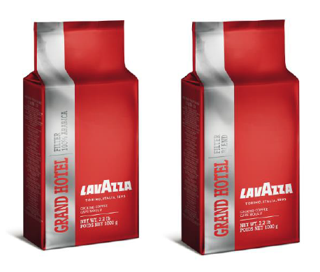 Grand Hotel, nouvelle gamme de cafés filtres par Lavazza