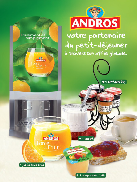 Le petit-déjeuner à l’honneur avec Andros Restauration