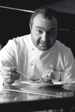Stéphane Carbone, chef étoilé