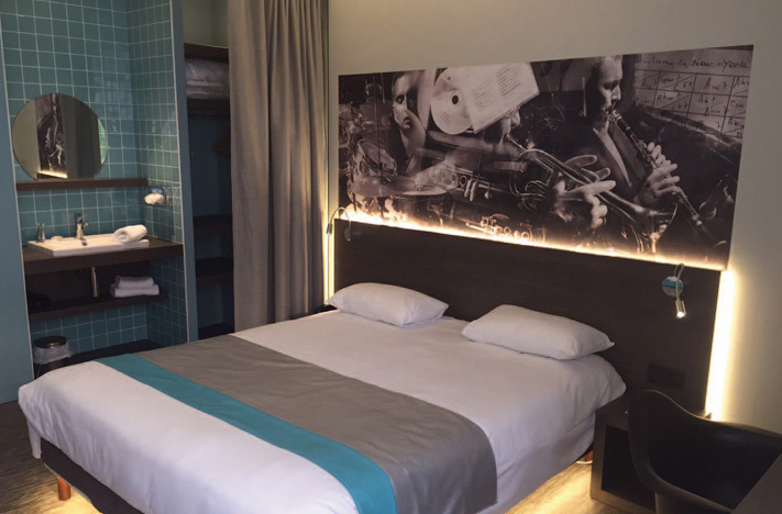 Résolument moderne, confortable et surtout, très… jazzy