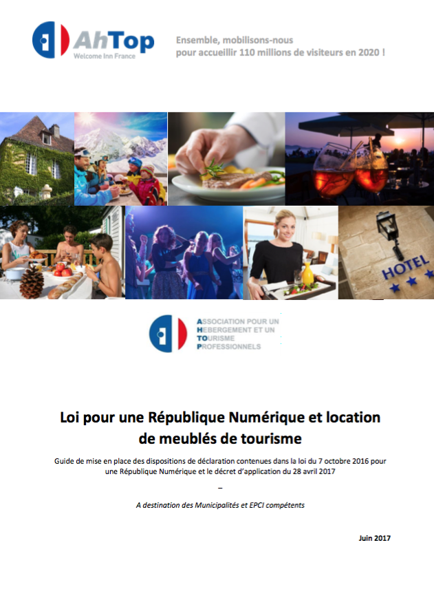 Enregistrement des meublés de tourisme : un guide d’application de l’AhTop pour les collectivités