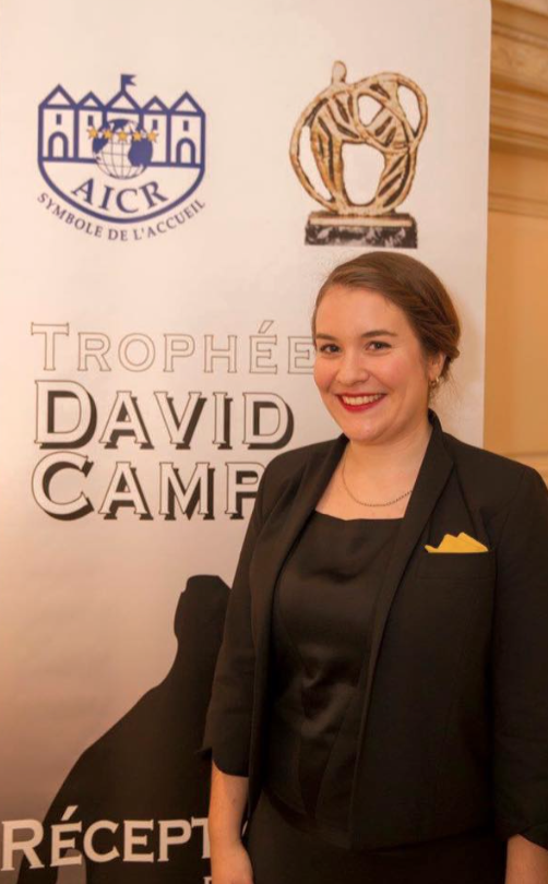 Agnès Clévy remporte le Trophée David Campbell France 2017