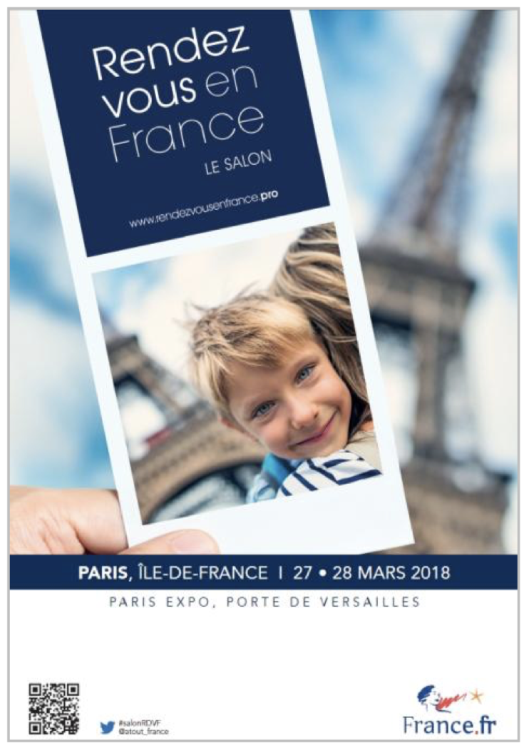 13ème édition du salon Rendez-vous en France par Atout France