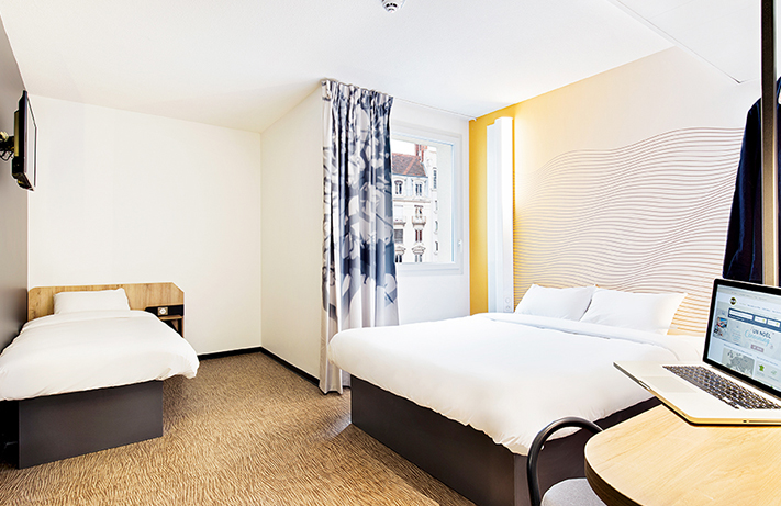 B&B Hôtel Lyon Centre Perrache Berthelot : Un hôtel « Econochic », porteur des valeurs fortes de la marque et du nouveau concept