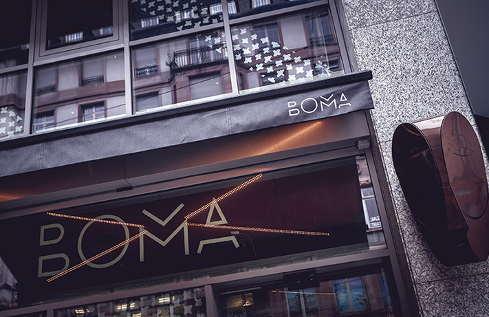 Le Boma : Un hôtel ouvert sur la ville
