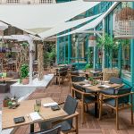 La terrasse, pièce maîtresse de l’hôtel