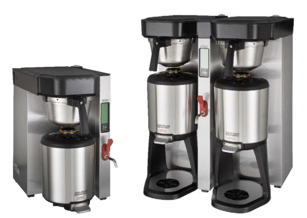 Aurora, machine à café filtre à recettes personnalisables par Bravilor Bonamat