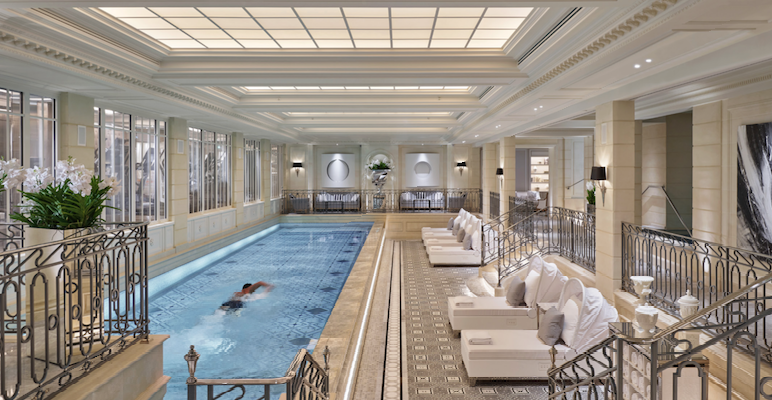 720 m2 dédiés au bien-être au nouveau Spa du George V Paris