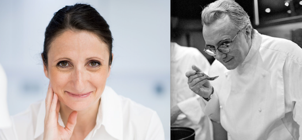 Anne-Sophie Pic et Alain Ducasse au Raffles Hotel de Singapour