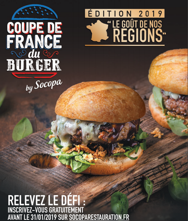 Inscrivez-vous à la Coupe de France du Burger 2018
