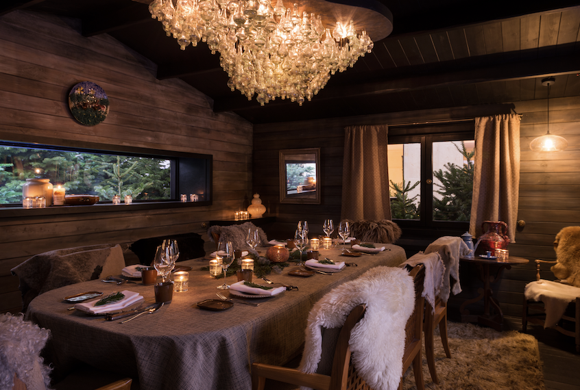Un chalet d’hiver intimiste et chaleureux au cœur du Park Hyatt Paris-Vendôme