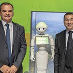 Fabrice Galland président de la FIL (Fédération Internationale des Logis) et Karim Soleilhavoup directeur général