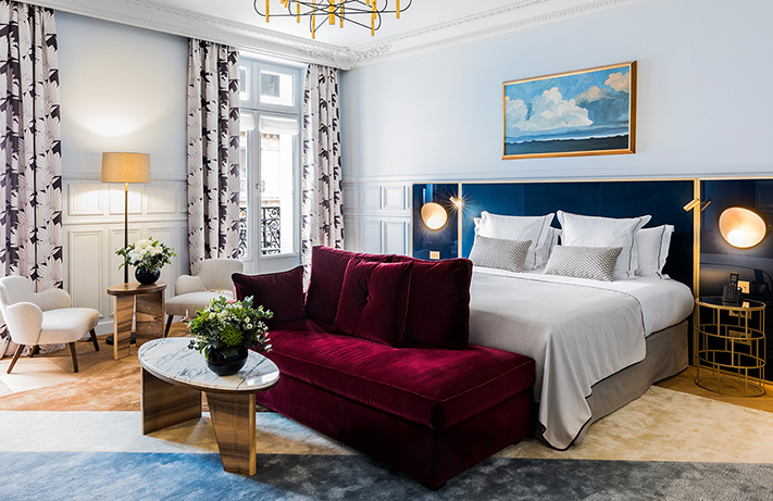 Hôtel Grand Powers : Un cinq étoiles haussmannien intimiste et féminin