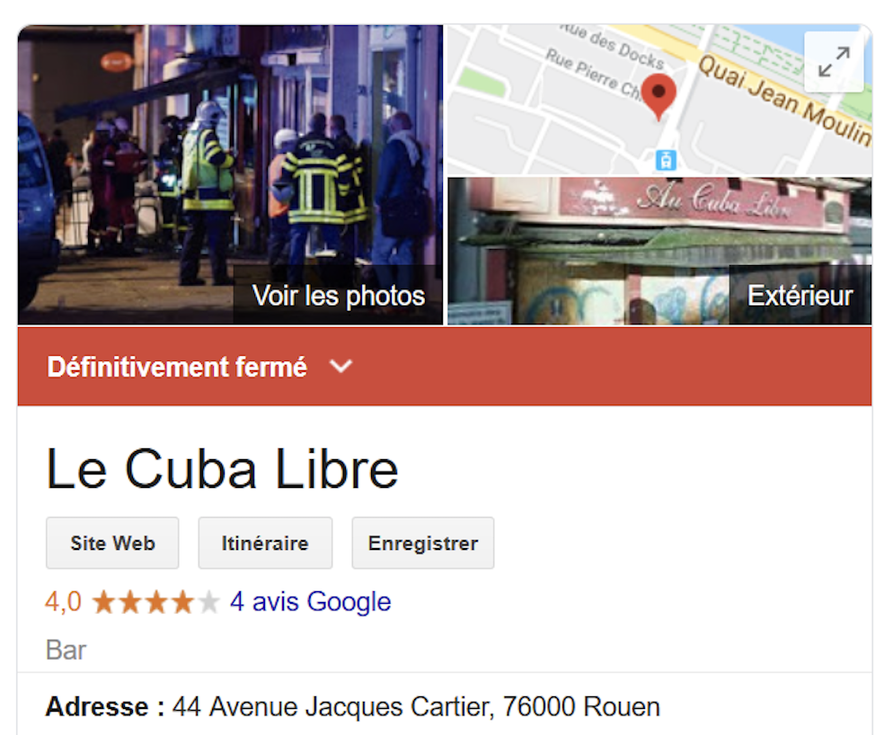 Lancement du procès lié à l’incendie du Cuba Libre à Rouen