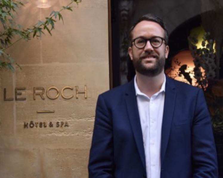 Baudouin Roucher, nouveau directeur général du Roch Hôtel & Spa