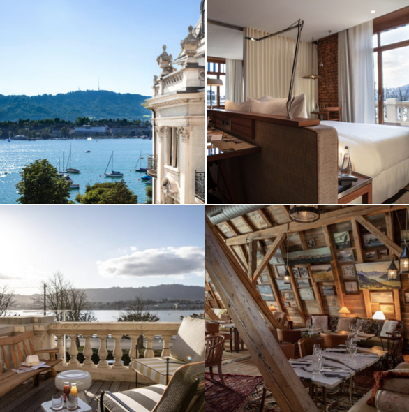 Un design signé Philippe Stark à La Réserve Eden au Lac Zurich