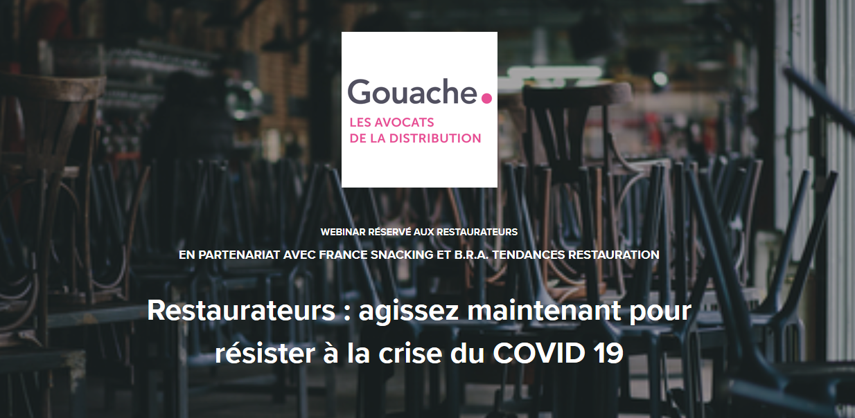 #Webinar #Restauration : comment sauvegarder vos intérêts face à la crise?
