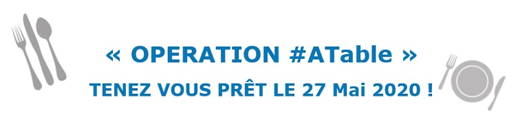 #ATable, une action symbolique de la profession prévue le 27 mai
