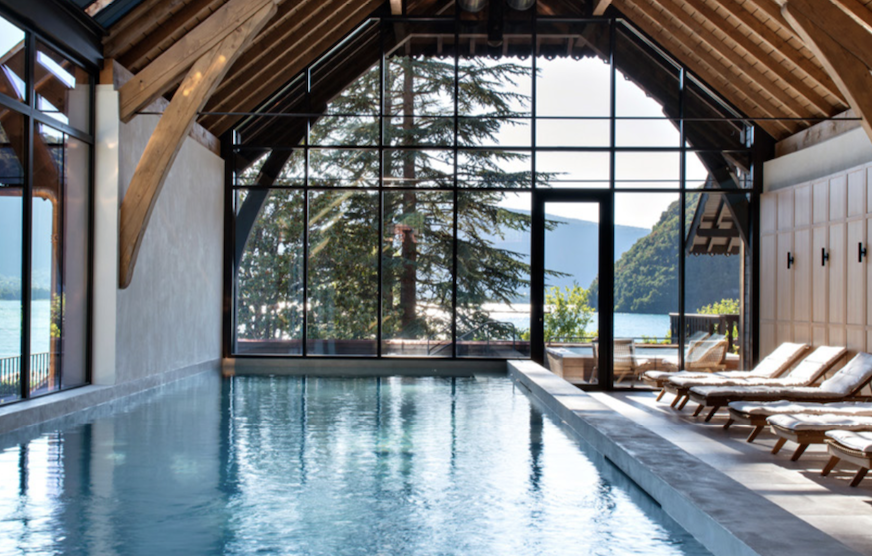 Un nouveau Spa de 480 m2 à l’Auberge du Père Bise