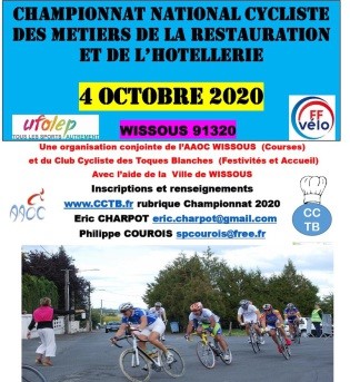Le Championnat National Cycliste des Métiers de la Restauration et de l’hôtellerie maintenu en octobre
