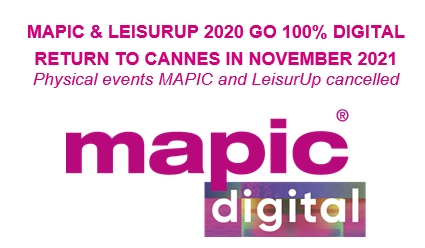 Une édition 100% digitale pour les salons Mapic et LeisurUp 2020