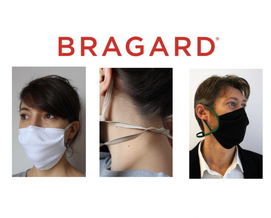 Nouveaux masques protecteurs et pochettes éco-responsables par Bragard