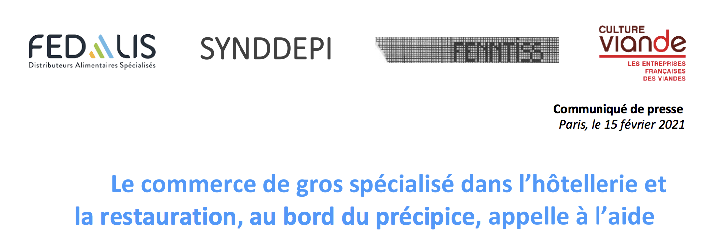 Le commerce de gros spécialisé appelle à l’aide
