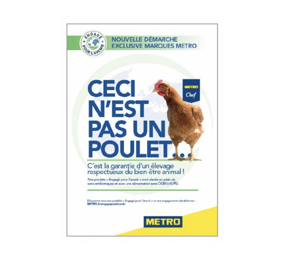 Renforcement de la marque « Engagé pour l’avenir » par Metro France