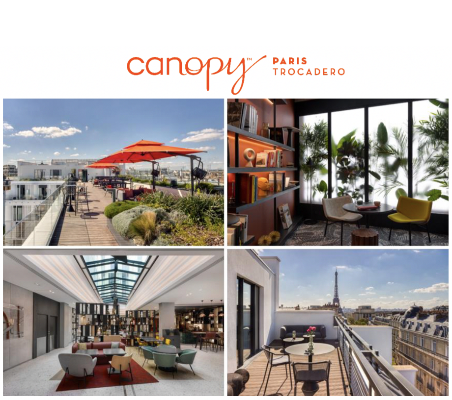 Canopy by Hilton s’implante en France avec le Paris Trocadéro