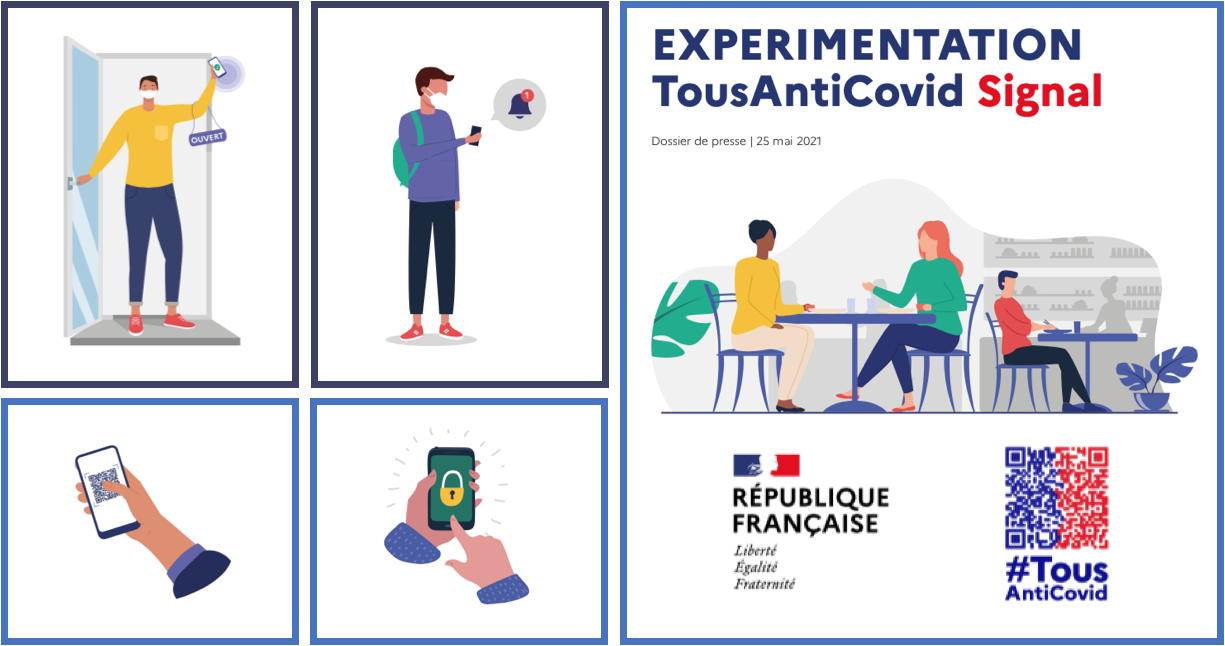 TousAntiCovid Signal : Le cahier de rappel numérique à partir du 9 juin