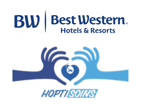 Best Western solidaire des personnels soignants avec Hoptisoins
